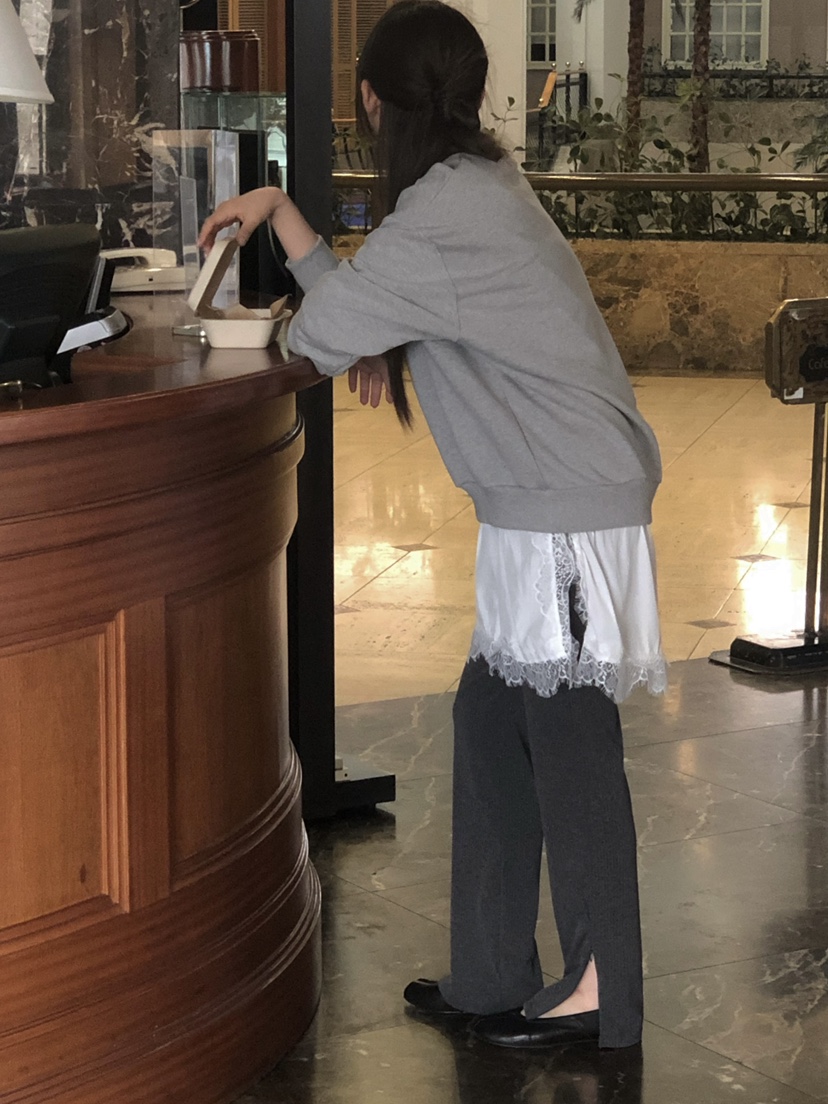 ONDO-P韓國代購女士新品熱賣26春夏人氣職業休閑休閑褲拉鏈ONDO-P休閑褲