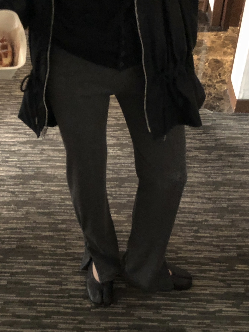 ONDO-P韓國代購女士新品熱賣26春夏人氣職業休閑休閑褲拉鏈ONDO-P休閑褲