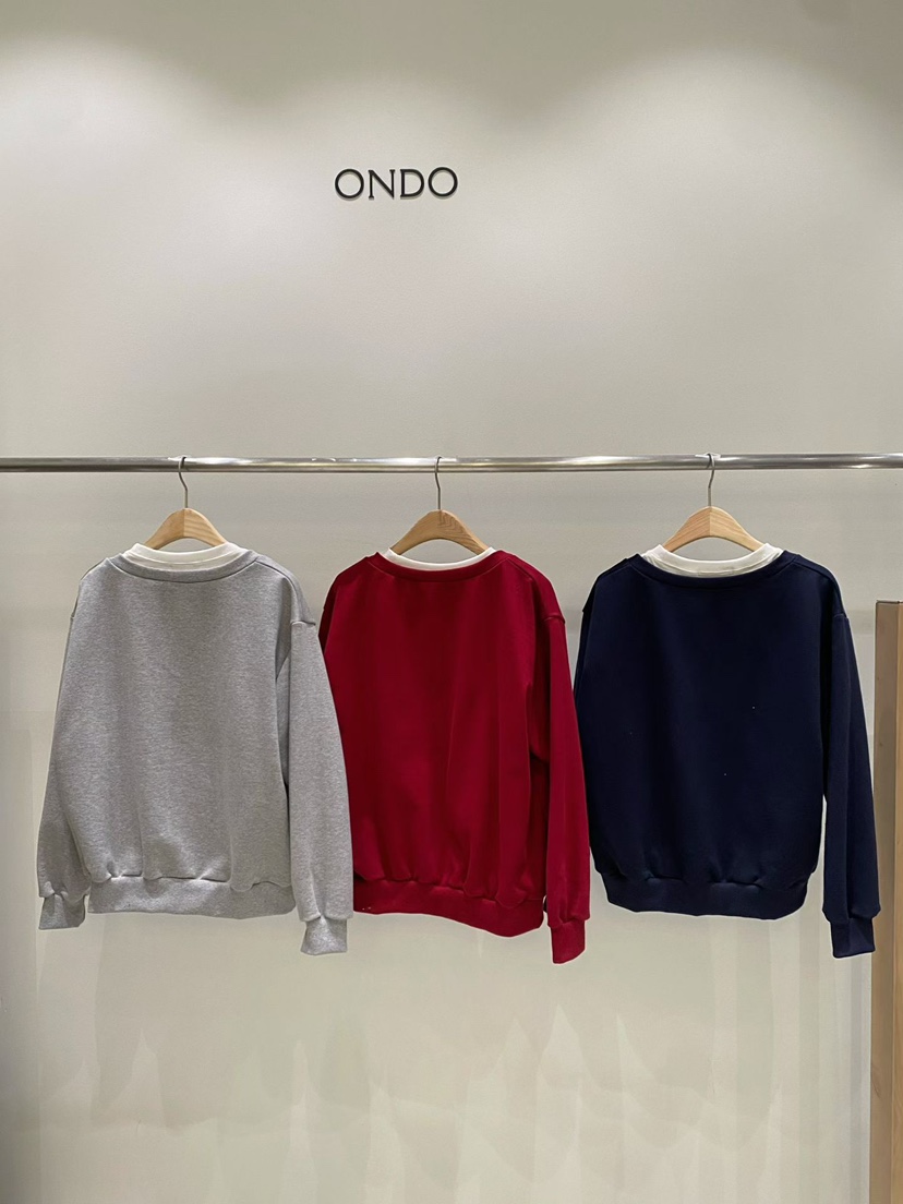 ONDO-P東大門代購女士新款26春夏人氣推薦休閑熱賣時尚衛衣ONDO-P衛衣