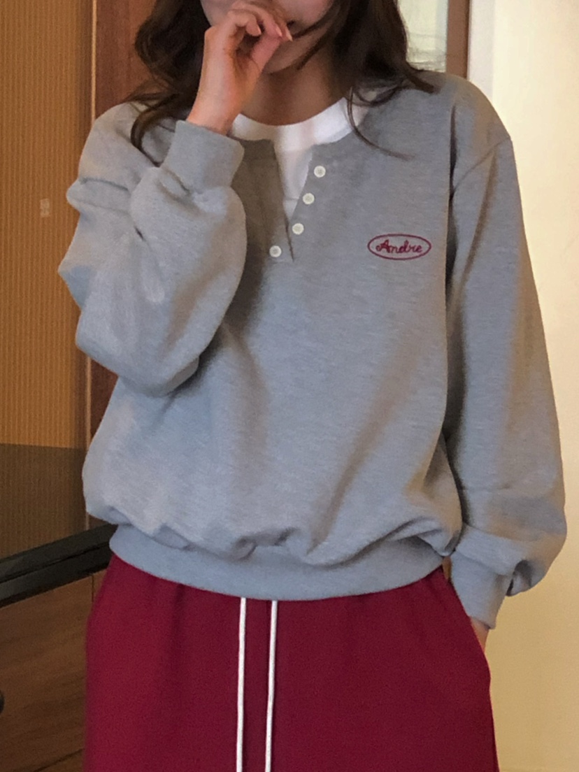 ONDO-P東大門代購女士新款26春夏人氣推薦休閑熱賣時尚衛衣ONDO-P衛衣