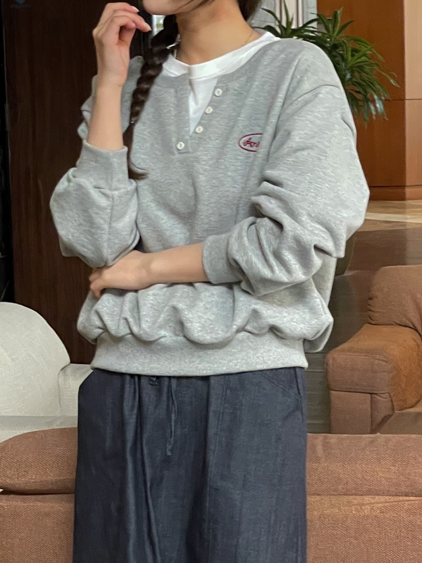 ONDO-P東大門代購女士新款26春夏人氣推薦休閑熱賣時尚衛衣ONDO-P衛衣