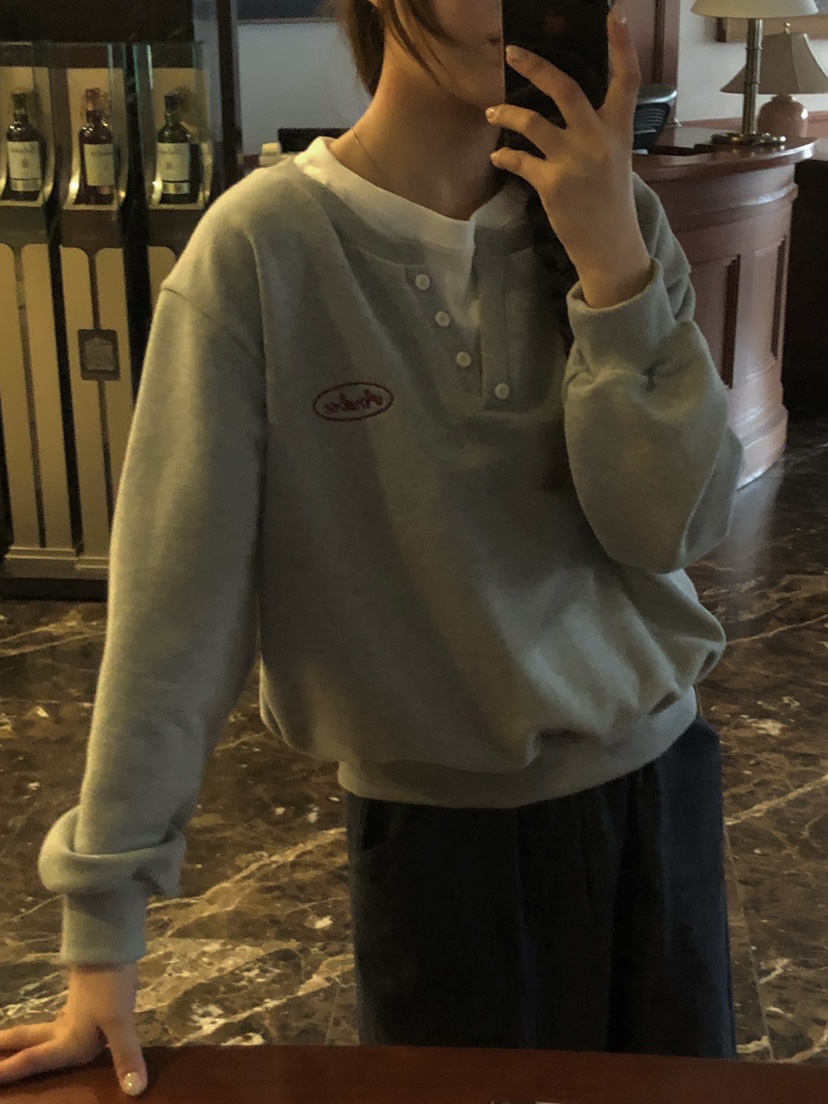 ONDO-P東大門代購女士新款26春夏人氣推薦休閑熱賣時尚衛衣ONDO-P衛衣