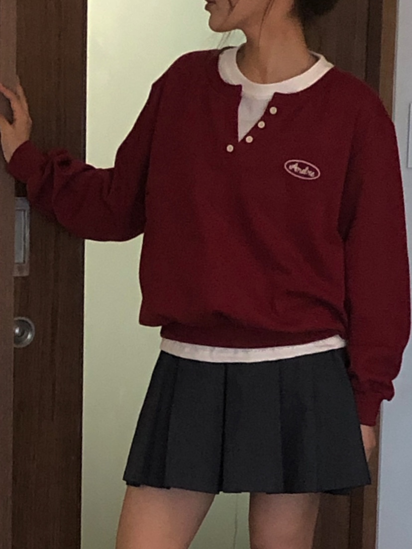 ONDO-P東大門代購女士新款26春夏人氣推薦休閑熱賣時尚衛衣ONDO-P衛衣圖色2