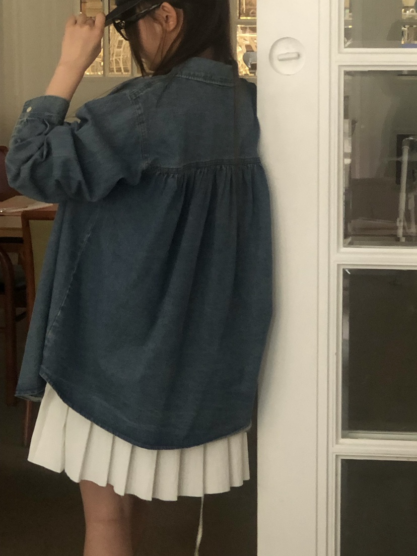 ONDO-P東大門代購女裝新款休閑推薦職業真品襯衫蕾絲衫褶皺ONDO-P襯衫/蕾絲衫