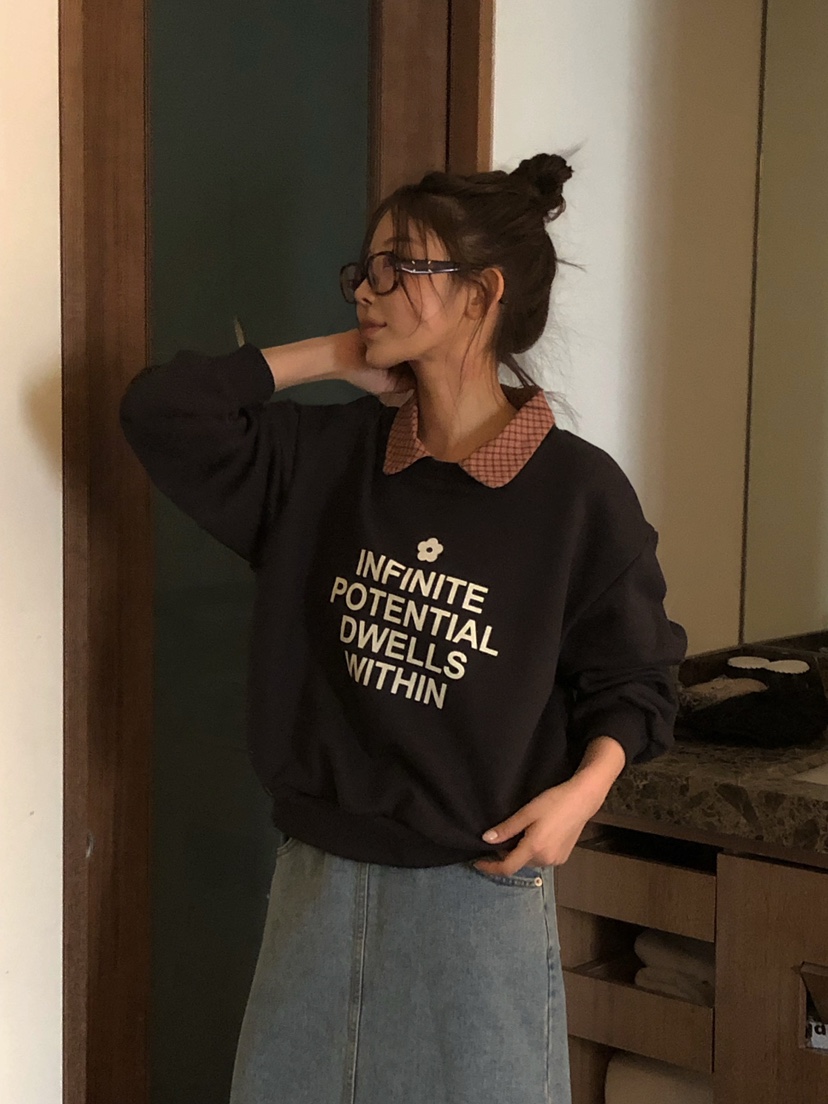 ONDO-P東大門代購女士新款職業推薦休閑真品熱賣26春夏衛衣ONDO-P衛衣