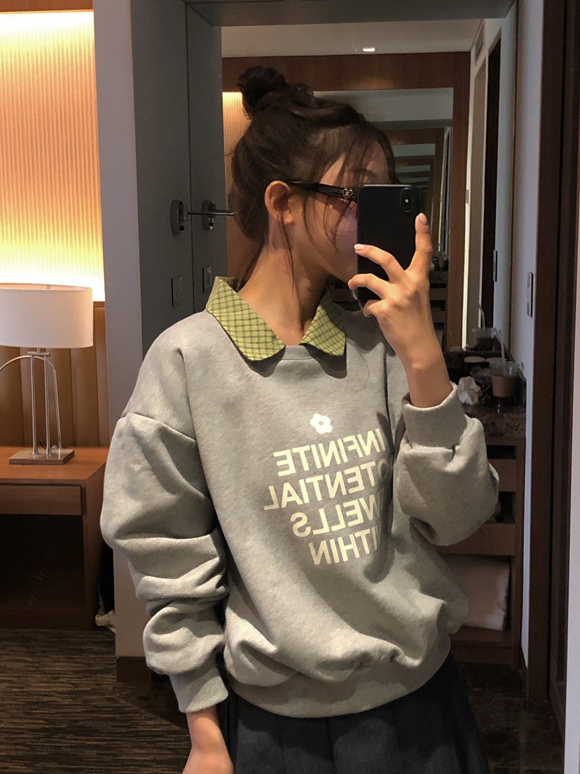 ONDO-P東大門代購女士新款職業推薦休閑真品熱賣26春夏衛衣ONDO-P衛衣