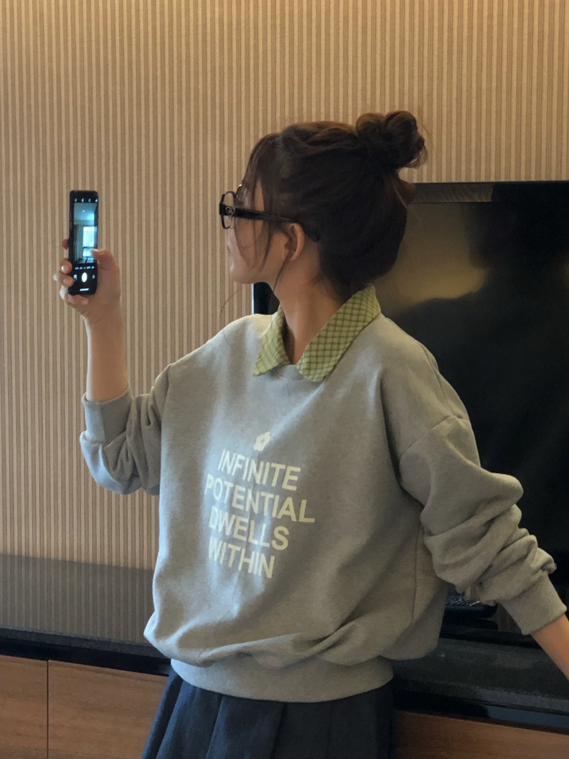 ONDO-P東大門代購女士新款職業推薦休閑真品熱賣26春夏衛衣ONDO-P衛衣