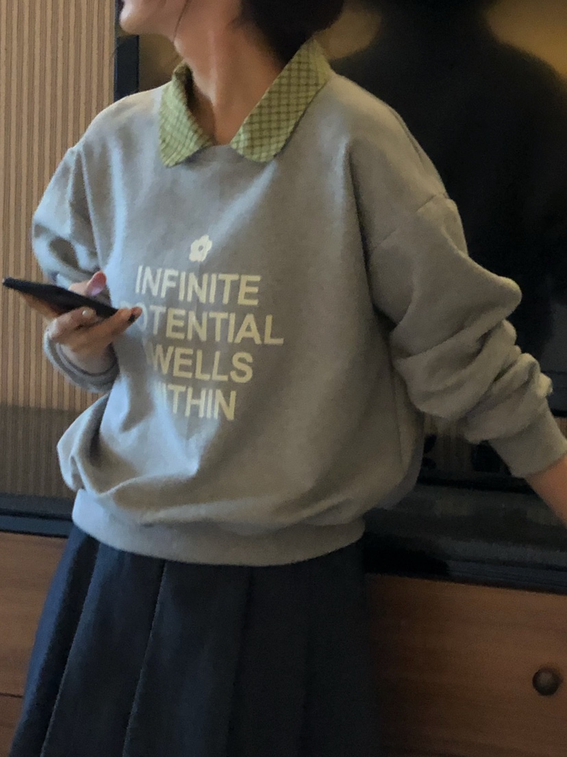 ONDO-P東大門代購女士新款職業推薦休閑真品熱賣26春夏衛衣ONDO-P衛衣圖色2