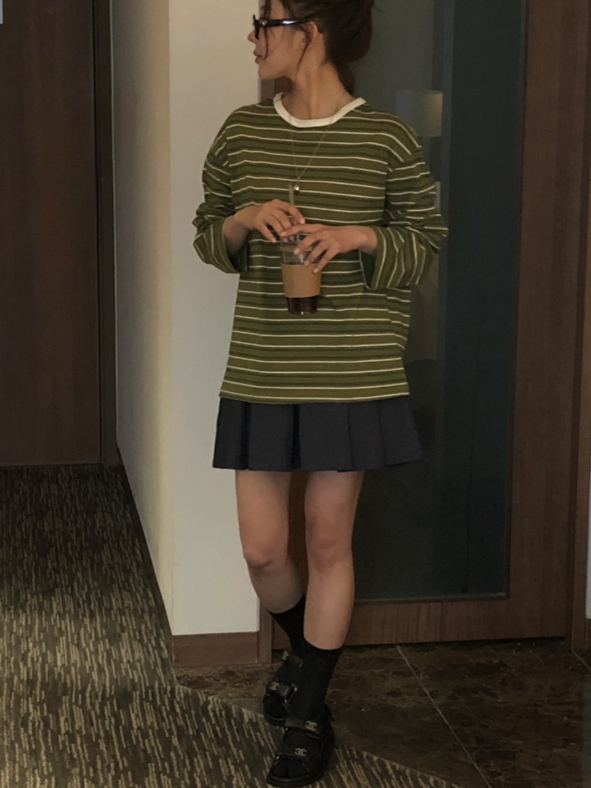 ONDO-P東大門實拍女士新款推薦職業時尚熱賣真品裙褲褶裥ONDO-P裙褲