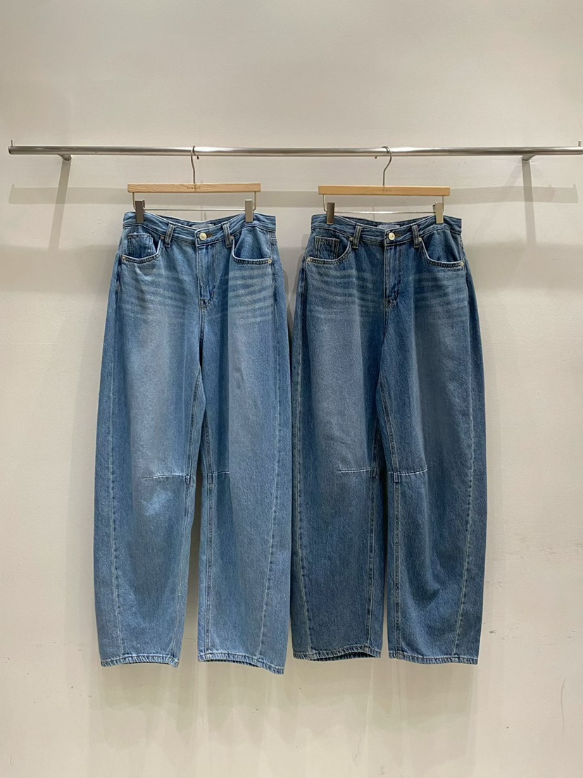 ONDO-P東大門代購女裝新品休閑真品26春夏人氣職業牛仔褲ONDO-P牛仔褲