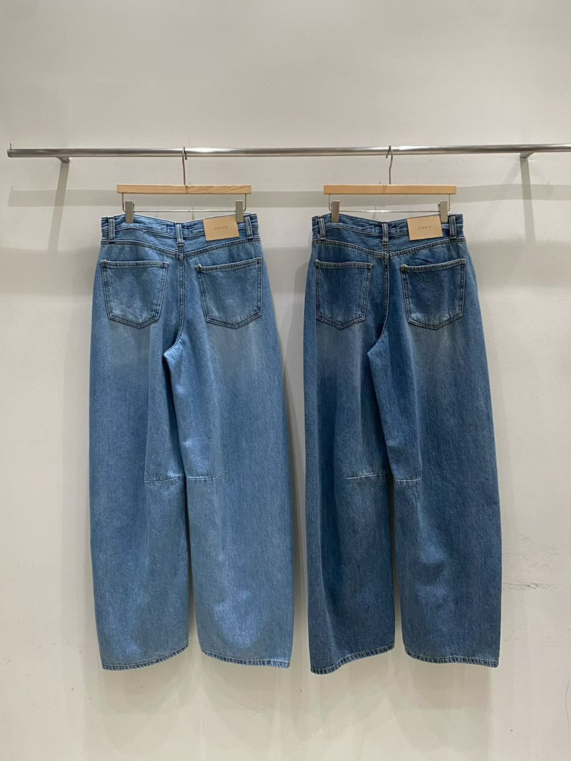 ONDO-P東大門代購女裝新品休閑真品26春夏人氣職業牛仔褲ONDO-P牛仔褲