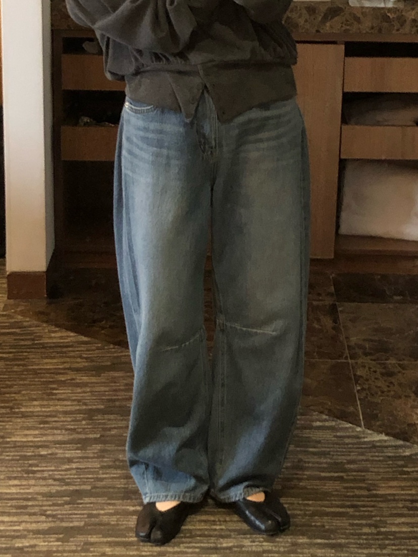 ONDO-P東大門代購女裝新品休閑真品26春夏人氣職業牛仔褲ONDO-P牛仔褲