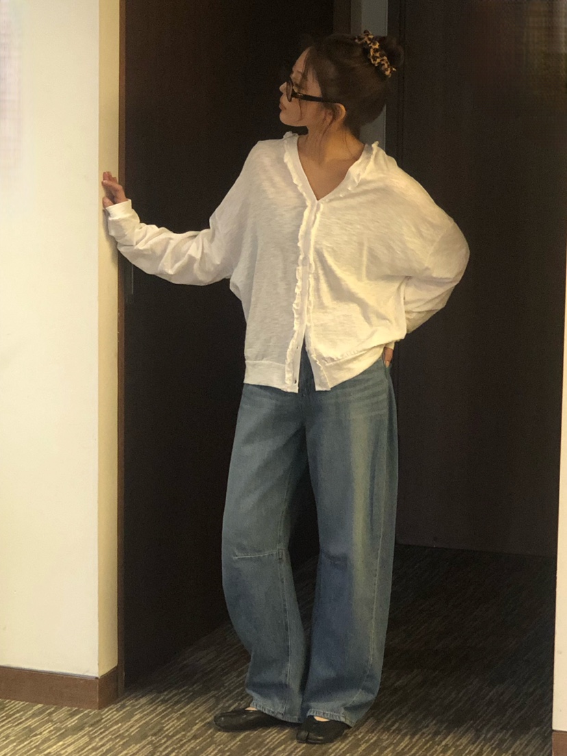 ONDO-P東大門代購女裝新品休閑真品26春夏人氣職業牛仔褲ONDO-P牛仔褲