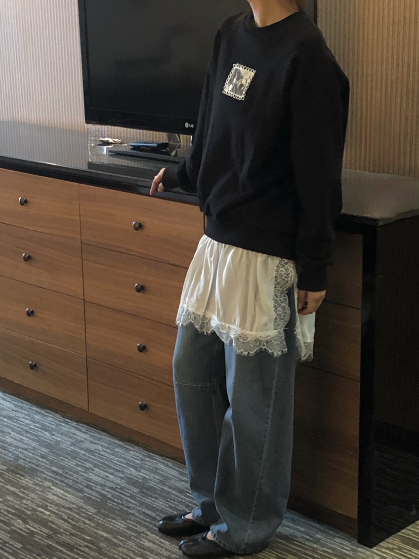 ONDO-P東大門代購女裝新品休閑真品26春夏人氣職業牛仔褲ONDO-P牛仔褲