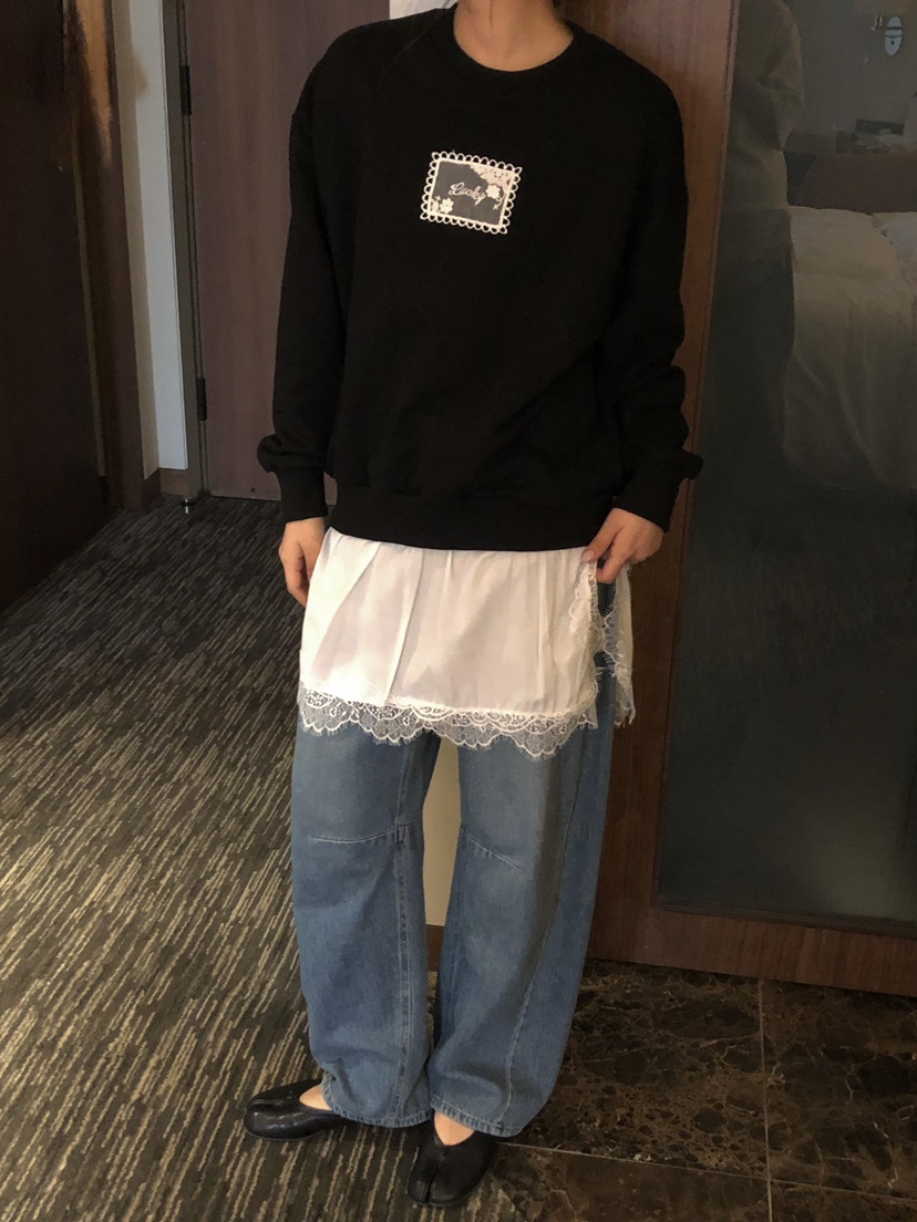 ONDO-P東大門代購女裝新品休閑真品26春夏人氣職業牛仔褲ONDO-P牛仔褲