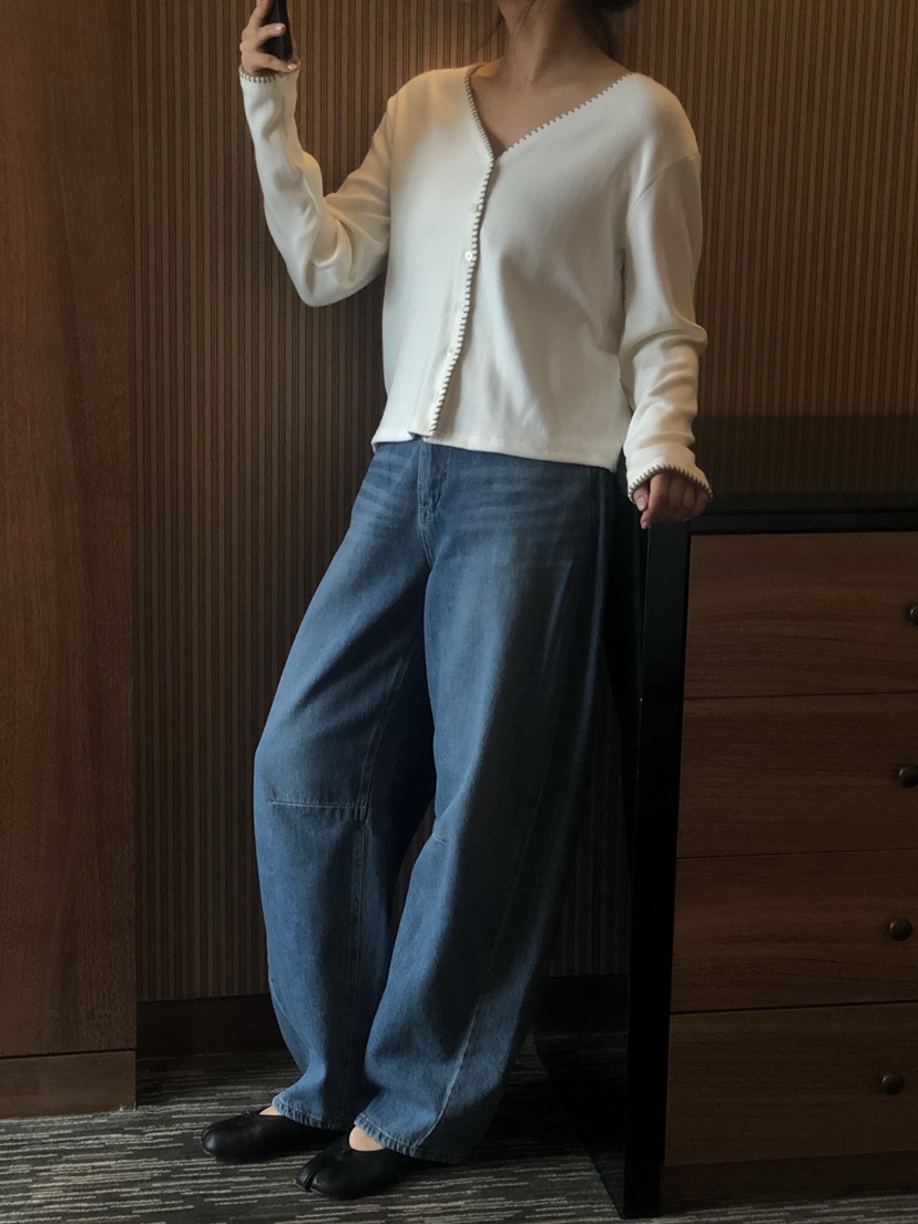 ONDO-P東大門代購女裝新品休閑真品26春夏人氣職業牛仔褲ONDO-P牛仔褲