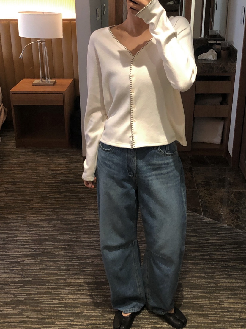 ONDO-P東大門代購女裝新品休閑真品26春夏人氣職業牛仔褲ONDO-P牛仔褲