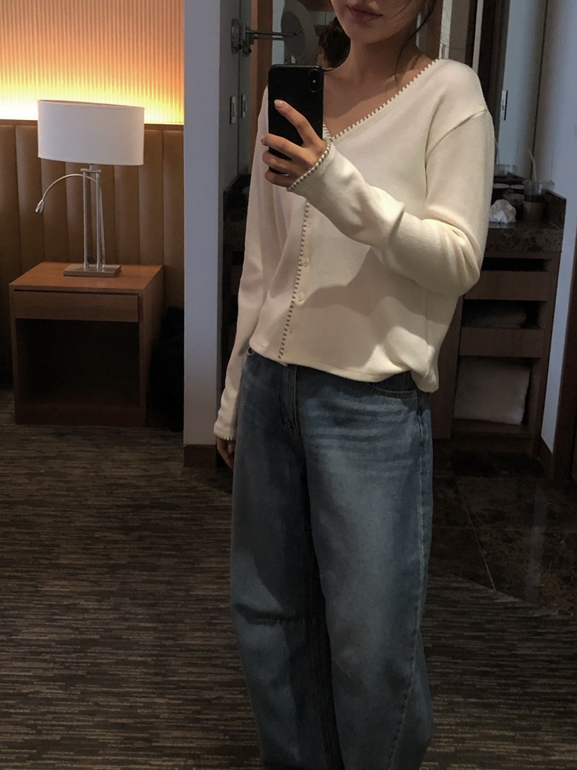 ONDO-P東大門代購女裝新品休閑真品26春夏人氣職業牛仔褲ONDO-P牛仔褲