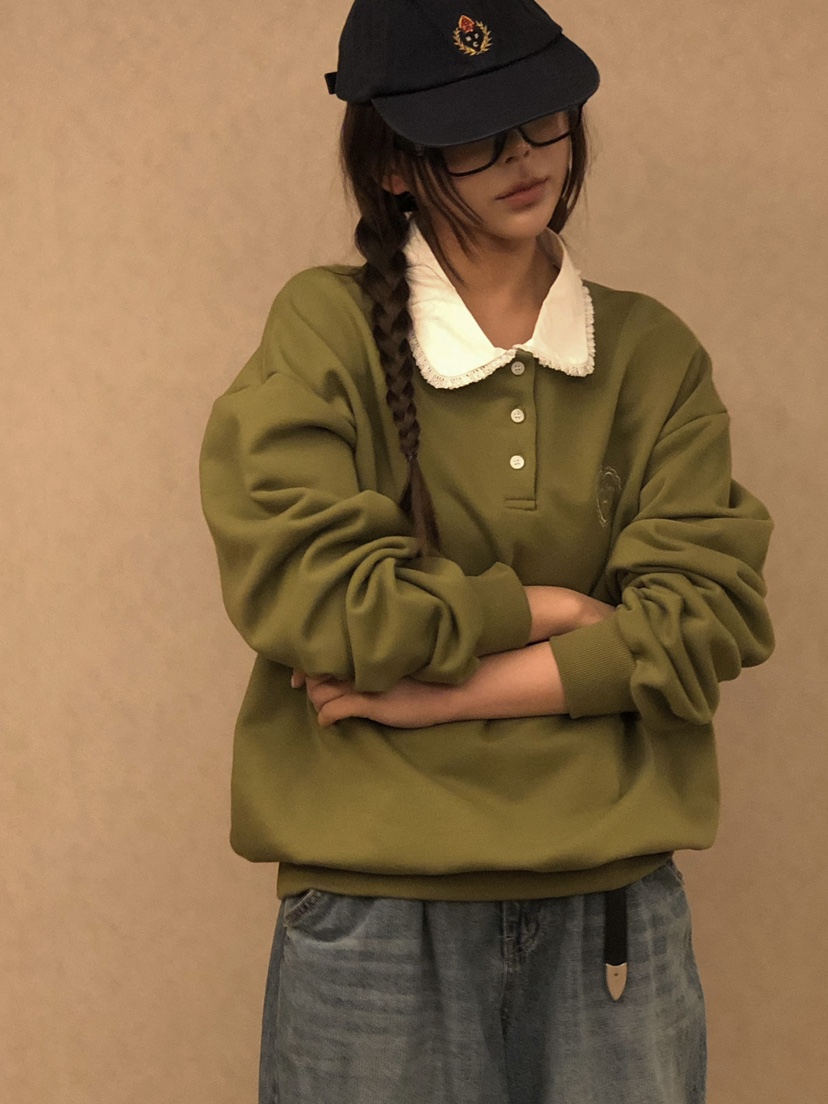 ONDO-P韓國直郵女士新品時尚推薦熱賣職業26春夏人氣衛衣ONDO-P衛衣