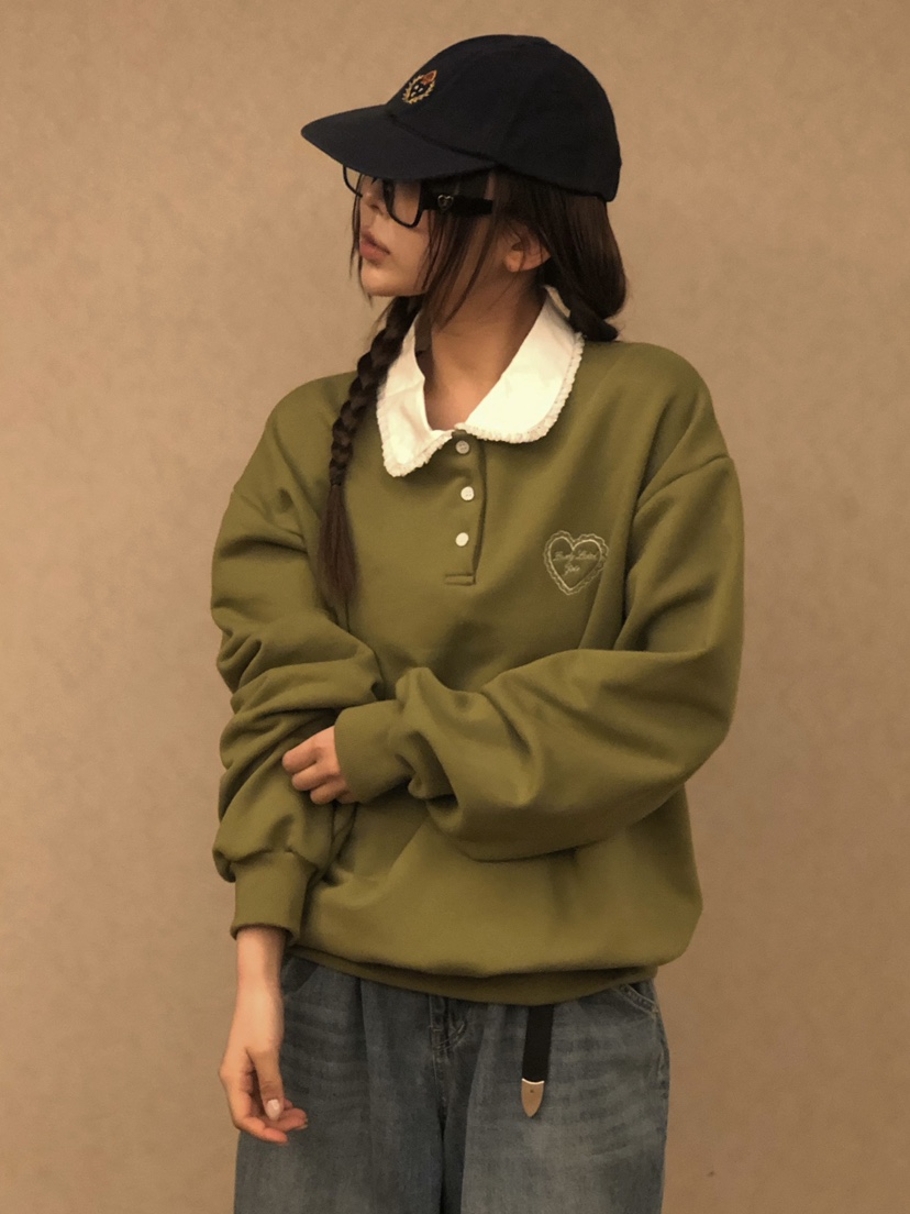 ONDO-P韓國直郵女士新品時尚推薦熱賣職業26春夏人氣衛衣ONDO-P衛衣