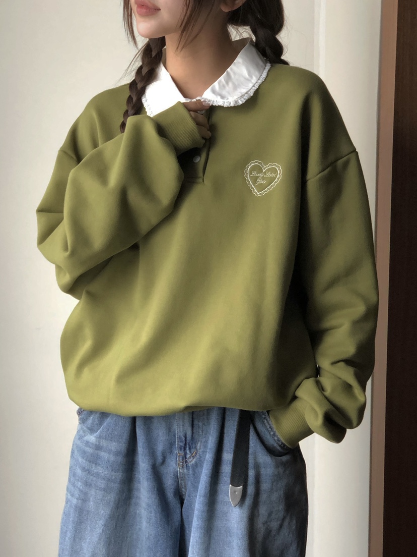 ONDO-P韓國直郵女士新品時尚推薦熱賣職業26春夏人氣衛衣ONDO-P衛衣圖色1