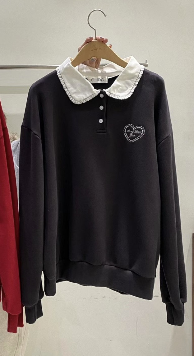 ONDO-P韓國直郵女士新品時尚推薦熱賣職業26春夏人氣衛衣ONDO-P衛衣圖色4