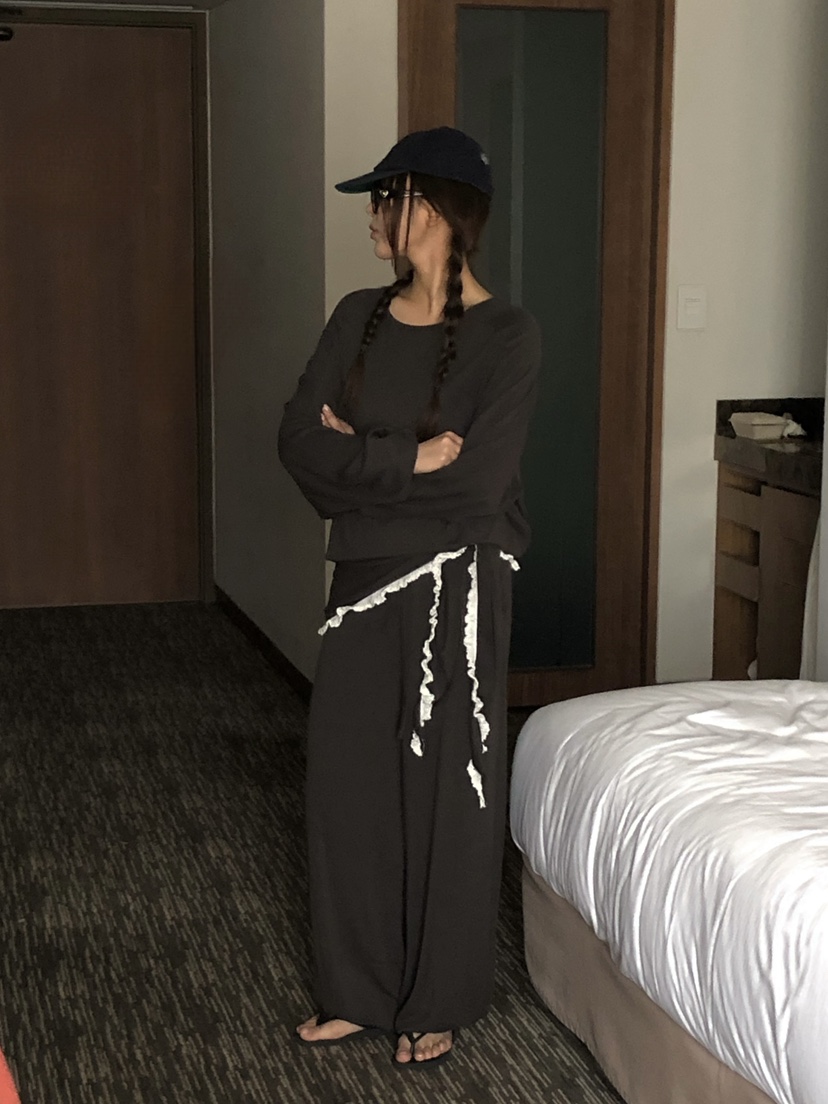 ONDO-P東大門直郵女裝新款時尚真品熱賣人氣26春夏休閑褲ONDO-P休閑褲