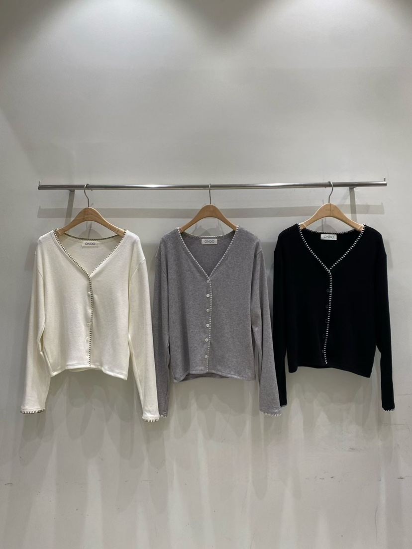 ONDO-P韓國直郵女士新品推薦熱賣26春夏時尚職業休閑針織衫ONDO-P針織衫