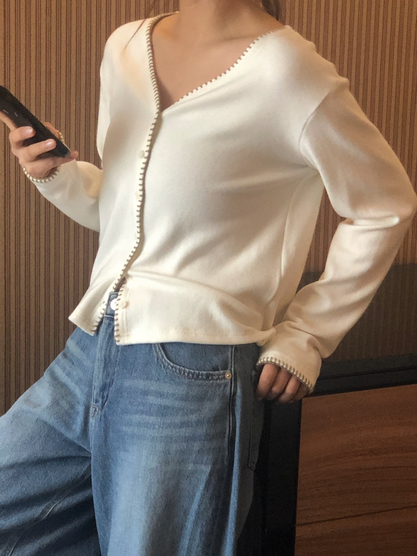 ONDO-P韓國直郵女士新品推薦熱賣26春夏時尚職業休閑針織衫ONDO-P針織衫