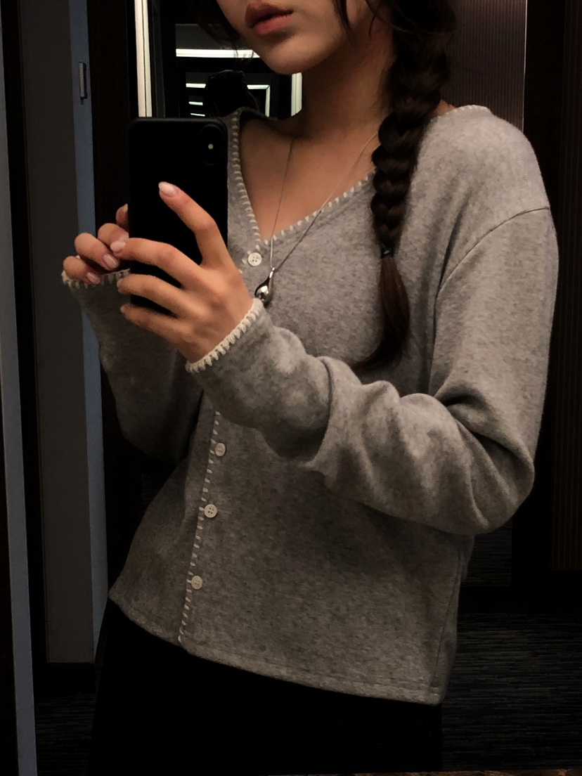 ONDO-P韓國直郵女士新品推薦熱賣26春夏時尚職業休閑針織衫ONDO-P針織衫