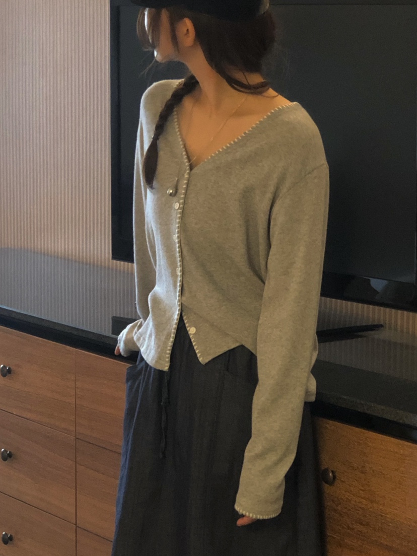 ONDO-P韓國直郵女士新品推薦熱賣26春夏時尚職業休閑針織衫ONDO-P針織衫