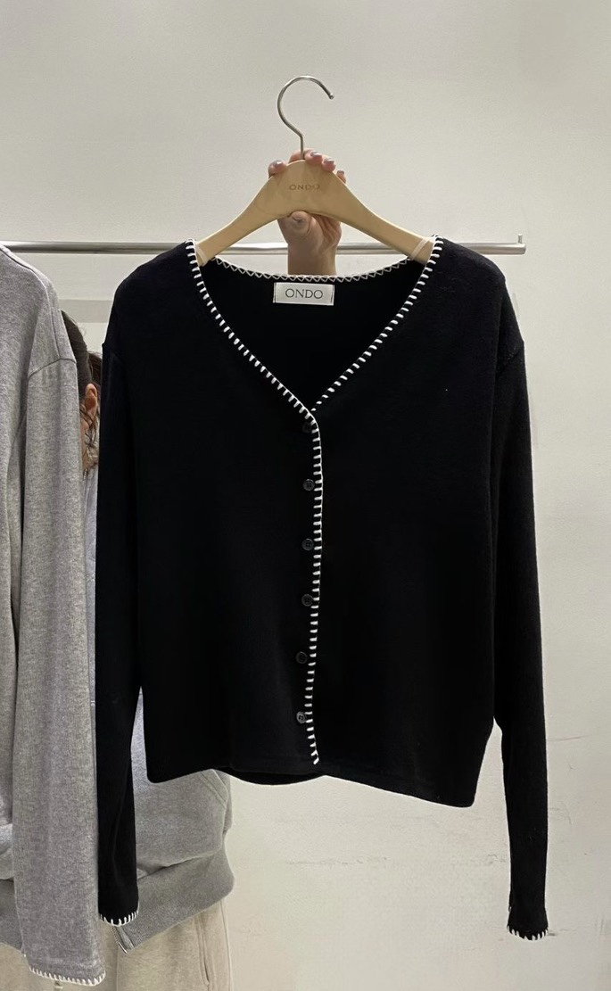 ONDO-P韓國直郵女士新品推薦熱賣26春夏時尚職業休閑針織衫ONDO-P針織衫圖色3