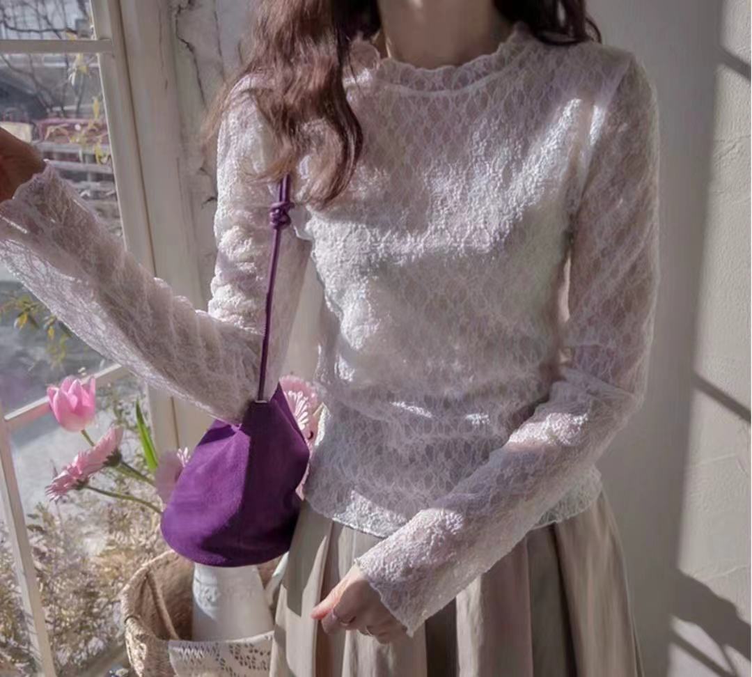 DOUBLEIN東大門代購女士新品時尚職業推薦真品休閑長袖T恤DOUBLEIN長袖T恤