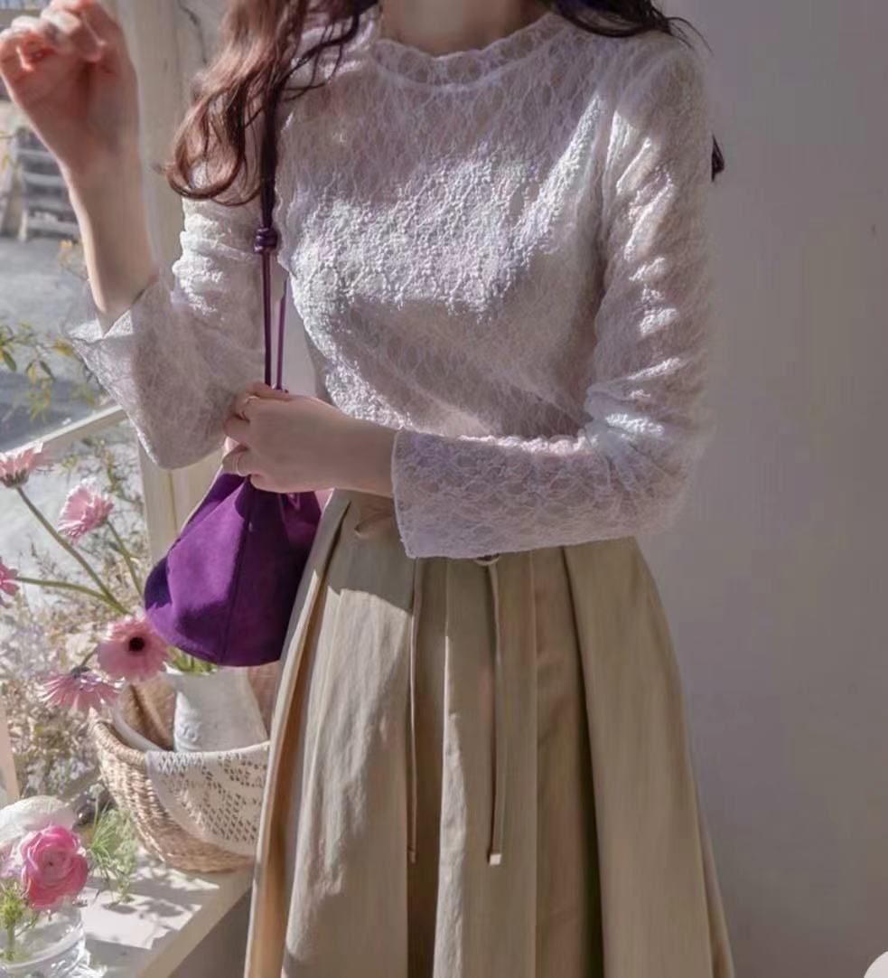 DOUBLEIN東大門代購女士新品時尚職業推薦真品休閑長袖T恤DOUBLEIN長袖T恤