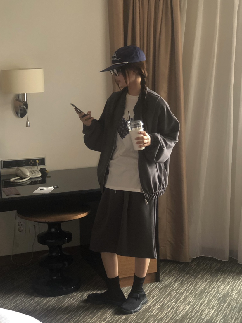 ONDO-P東大門直郵女裝新款時尚熱賣26春夏休閑夾克尼龍拉鏈ONDO-P夾克