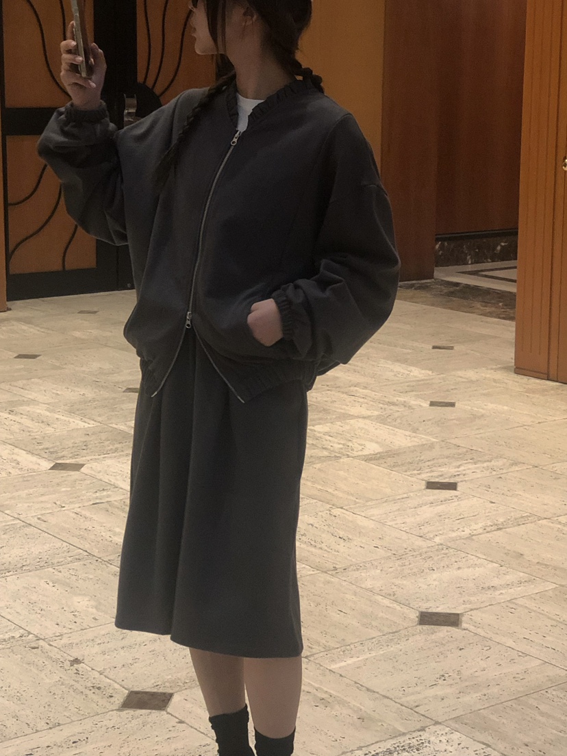 ONDO-P東大門直郵女裝新款時尚熱賣26春夏休閑夾克尼龍拉鏈ONDO-P夾克