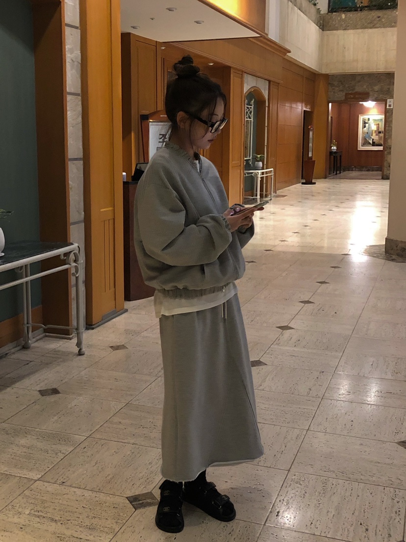 ONDO-P東大門直郵女裝新款時尚熱賣26春夏休閑夾克尼龍拉鏈ONDO-P夾克