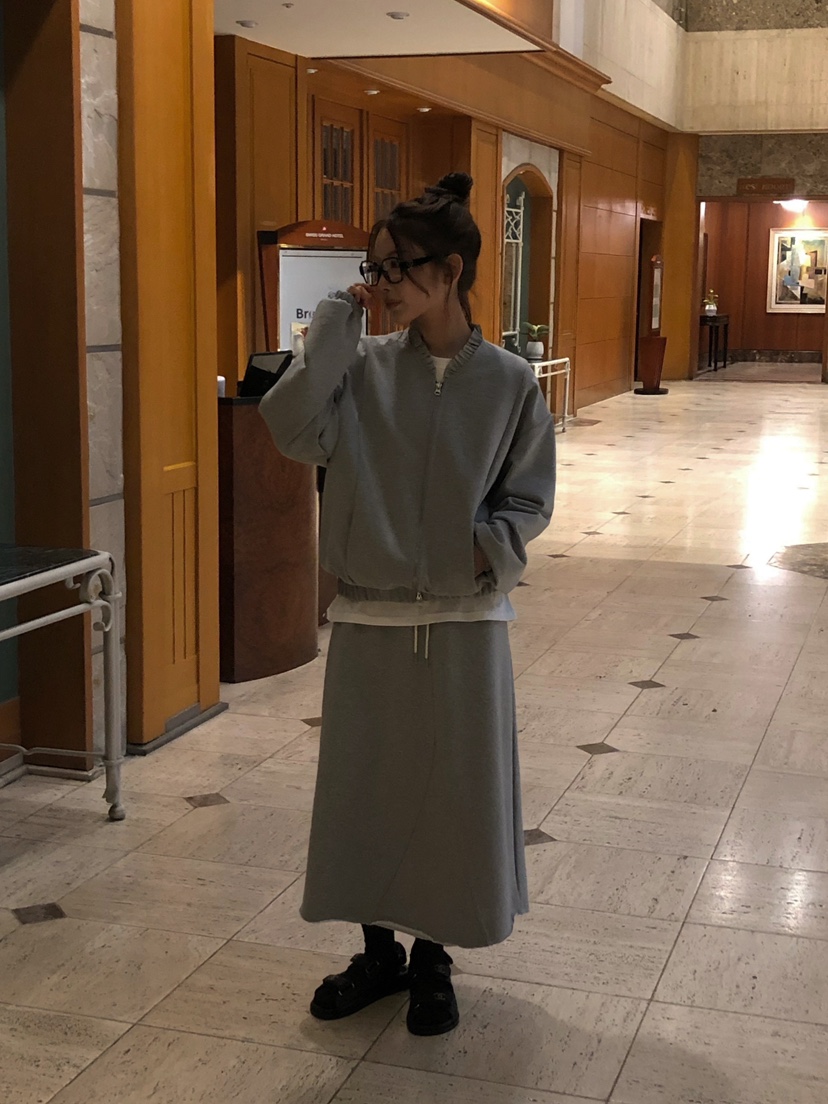 ONDO-P東大門直郵女裝新款時尚熱賣26春夏休閑夾克尼龍拉鏈ONDO-P夾克