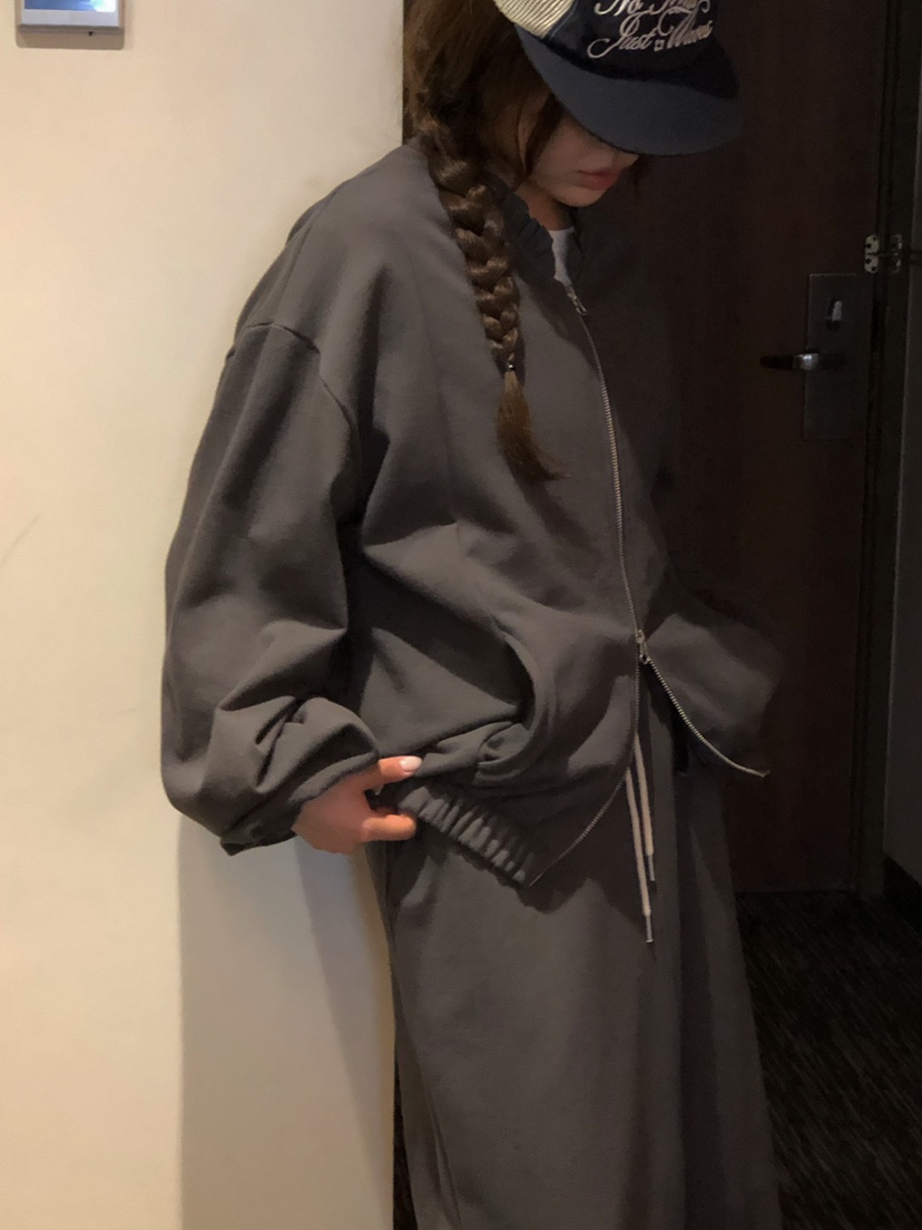 ONDO-P東大門直郵女裝新款時尚熱賣26春夏休閑夾克尼龍拉鏈ONDO-P夾克