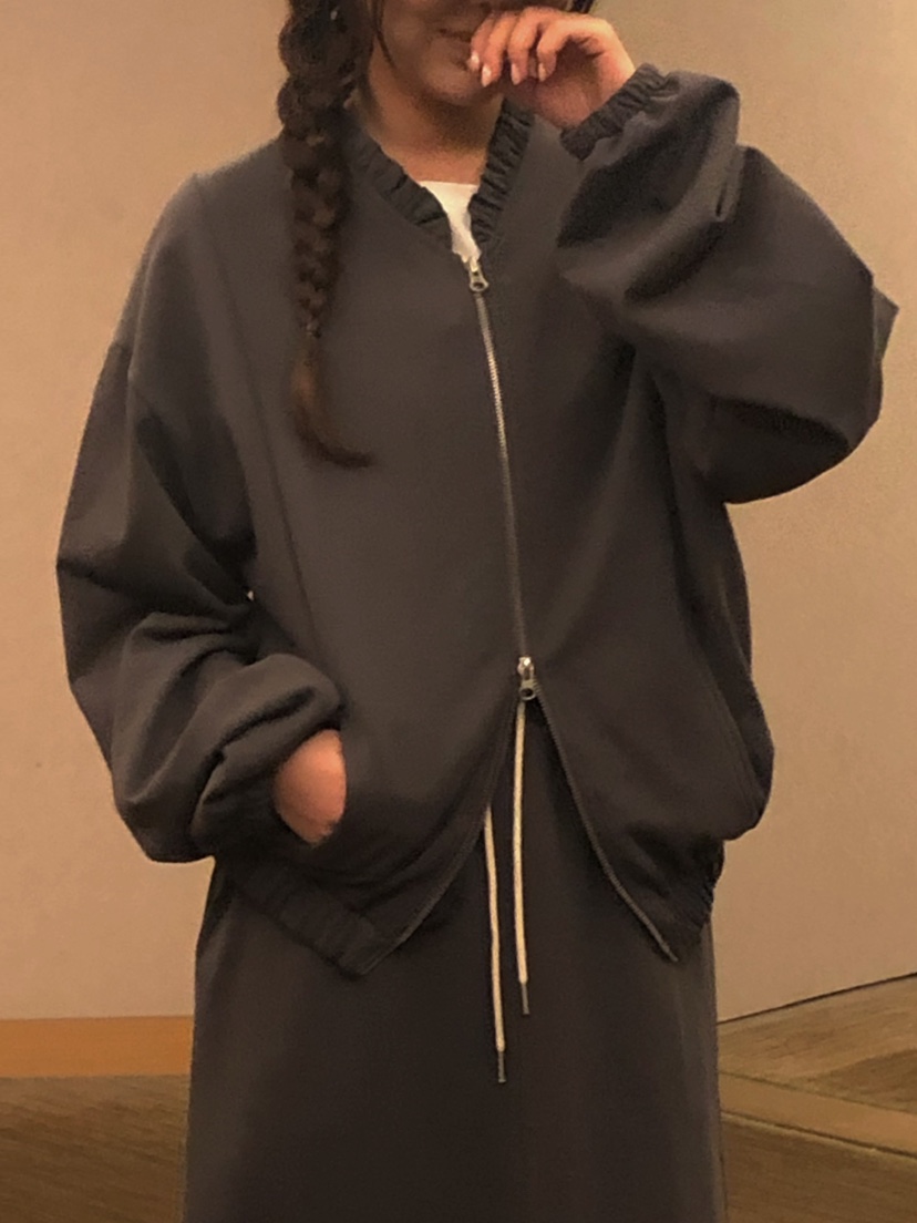 ONDO-P東大門直郵女裝新款時尚熱賣26春夏休閑夾克尼龍拉鏈ONDO-P夾克