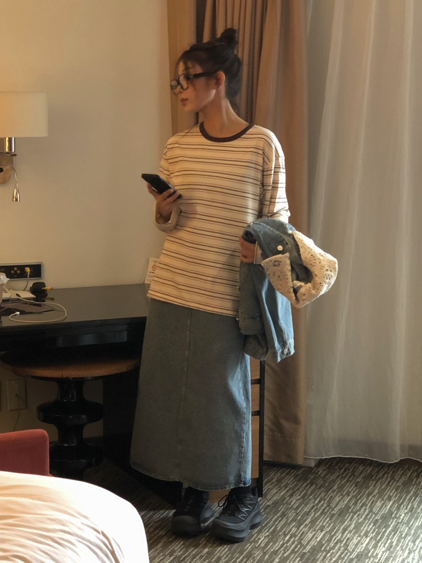 ONDO-P韓國代購女裝新款26春夏熱賣推薦人氣真品長袖T恤ONDO-P長袖T恤