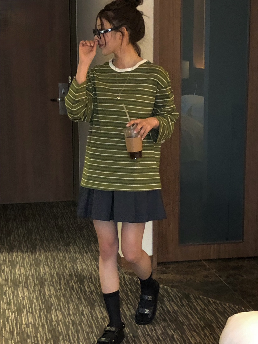 ONDO-P韓國代購女裝新款26春夏熱賣推薦人氣真品長袖T恤ONDO-P長袖T恤