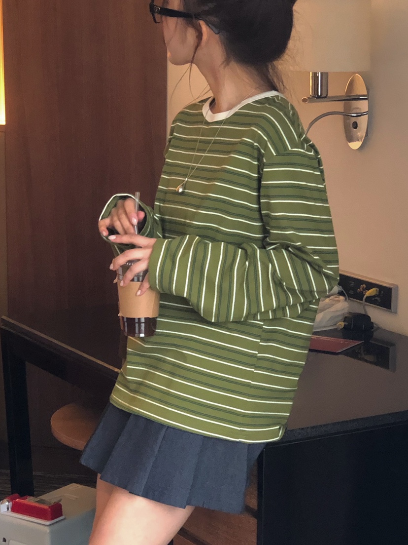 ONDO-P韓國代購女裝新款26春夏熱賣推薦人氣真品長袖T恤ONDO-P長袖T恤