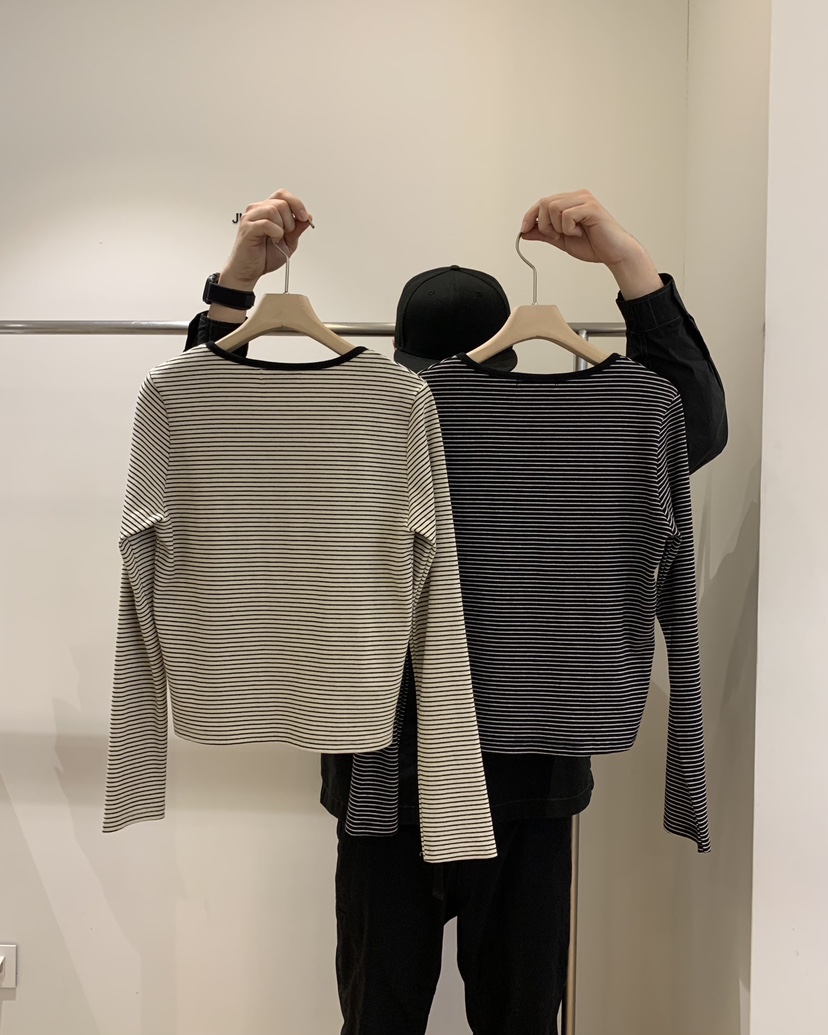 JUEDE東大門代購女士新品休閑長袖T恤JUEDE長袖T恤