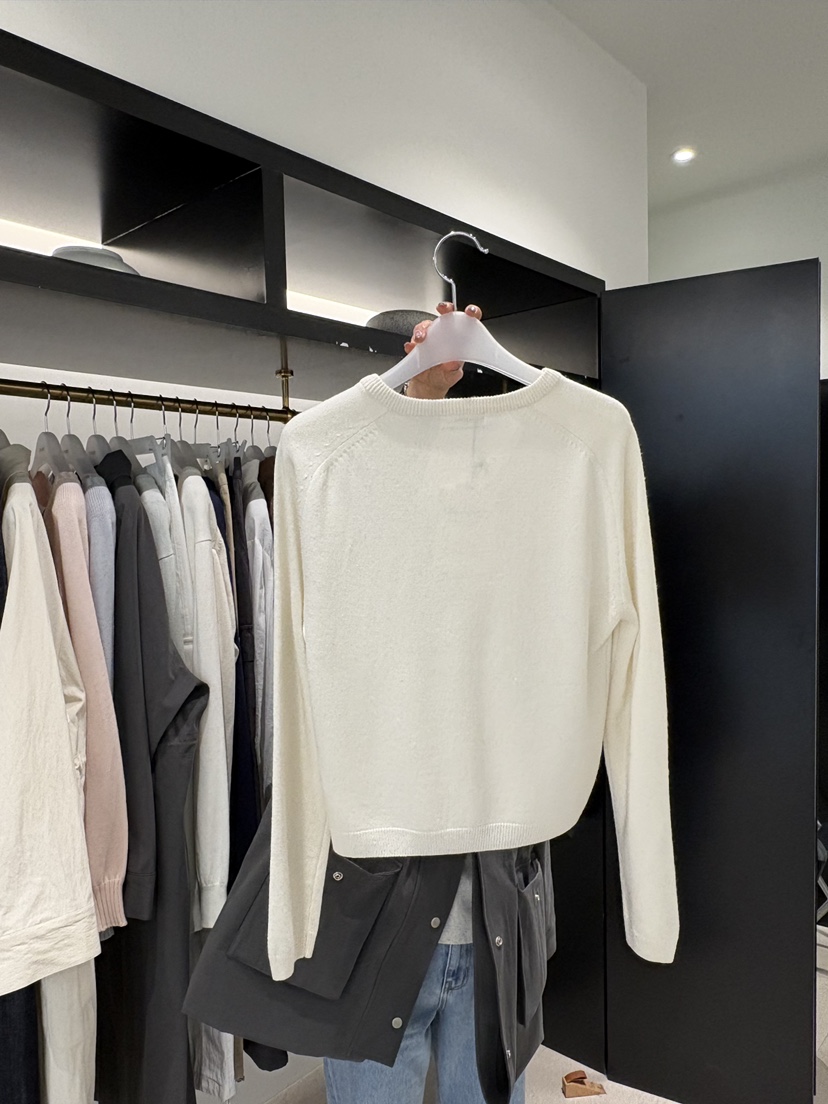 CREAM-P東大門直郵女士新款推薦熱賣職業休閑針織衫絲綢CREAM-P針織衫