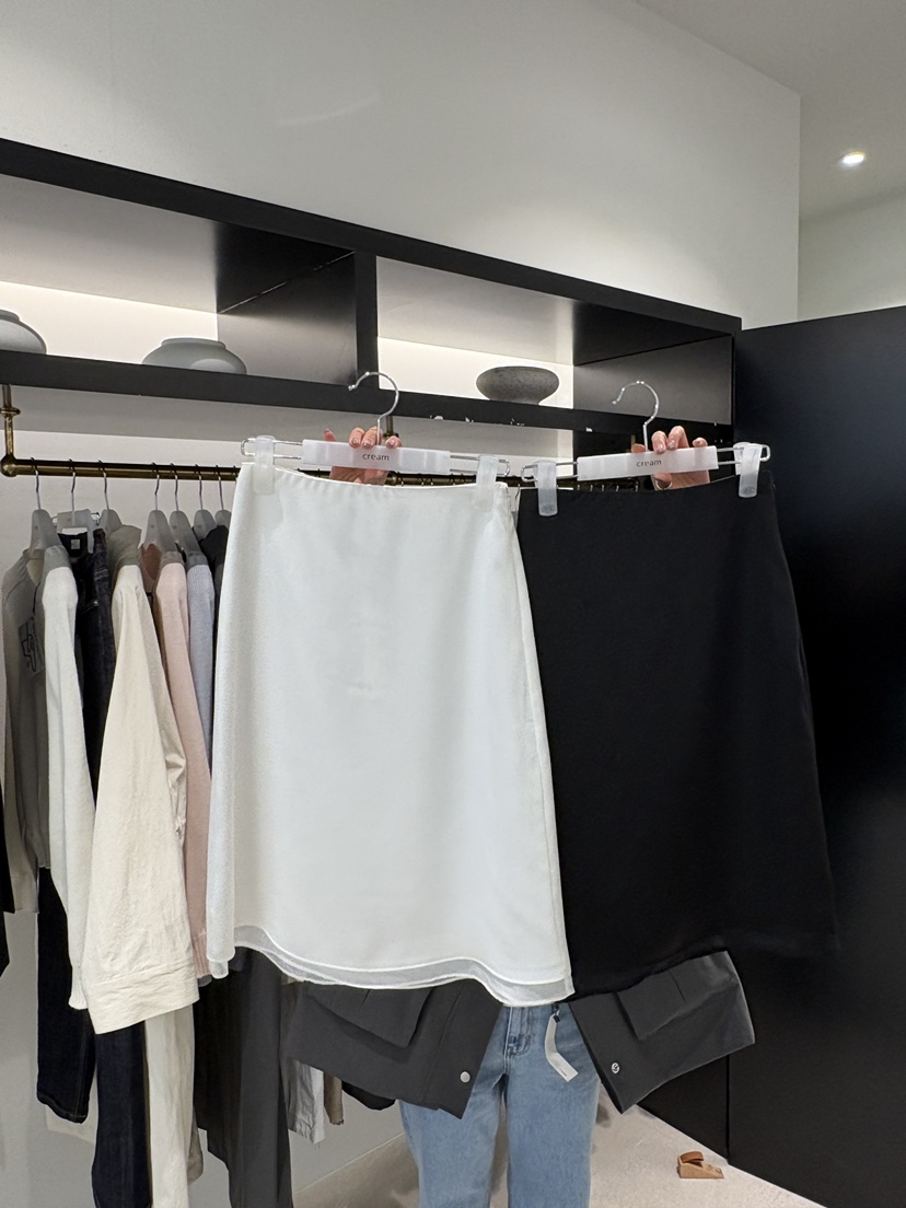 CREAM-P韓國代購女士新款真品人氣推薦職業半身裙中短裙CREAM-P半身裙/中短裙