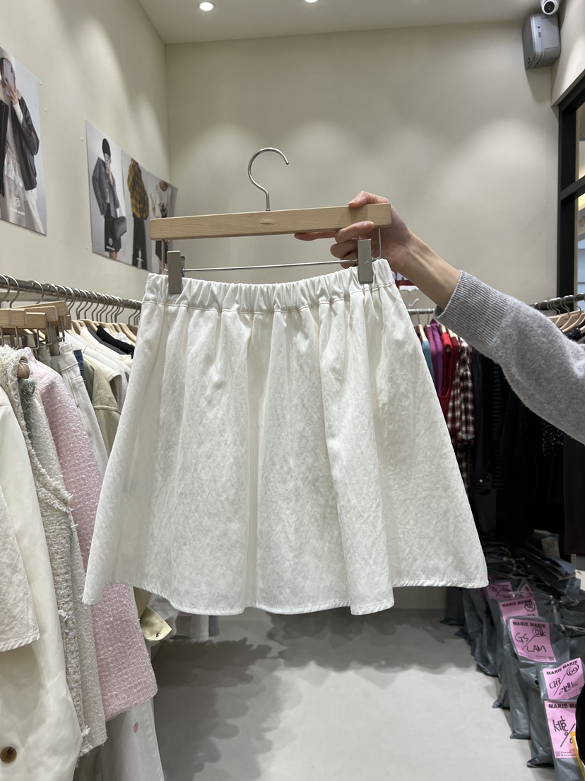 MARIE MARIE東大門代購女士新款26春夏時尚人氣短裙褶裥MARIE MARIE短裙