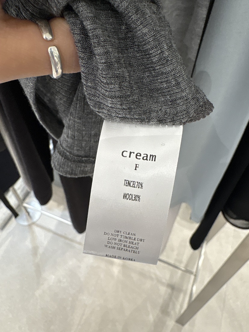 CREAM-P韓國直郵女裝新品熱賣推薦休閑職業26春夏時尚T恤CREAM-PT恤