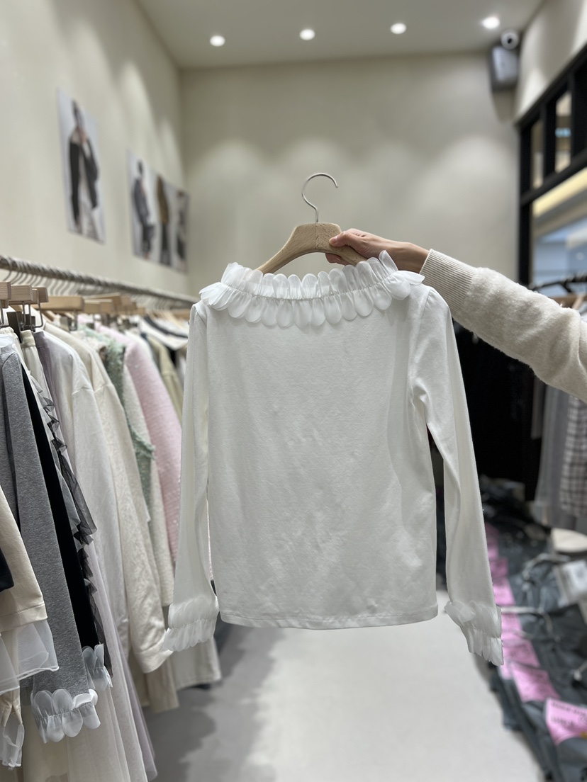 MARIE MARIE東大門實拍女士新款推薦熱賣時尚休閑長袖T恤MARIE MARIE長袖T恤