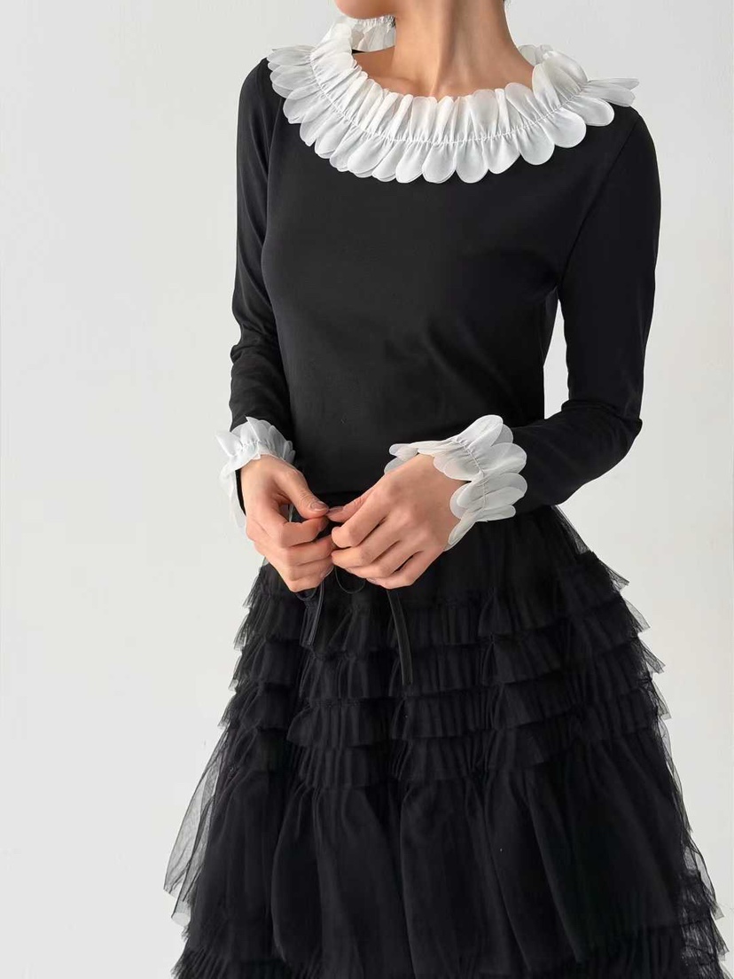 MARIE MARIE東大門實拍女士新款推薦熱賣時尚休閑長袖T恤MARIE MARIE長袖T恤